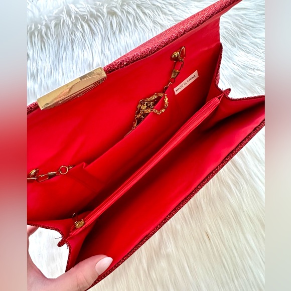 Perfect 3 Pocket Clutch Red main image 0